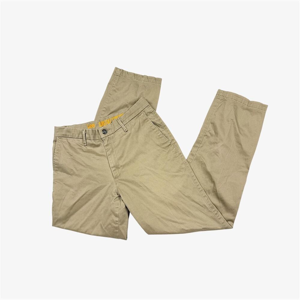 Lee khaki classic pants carefree stretch - 30 x 32, style 4291132